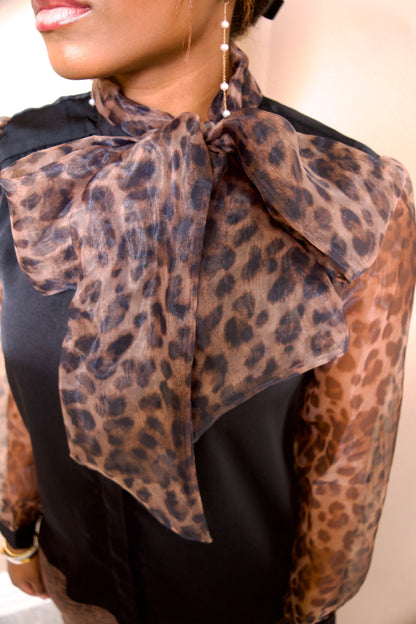 Fierce & Feminine Bow Blouse