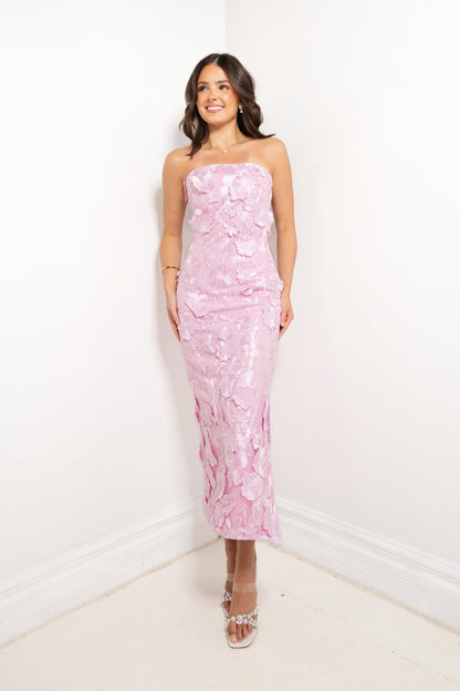 Endless Rose Blossom Lane Strapless Dress