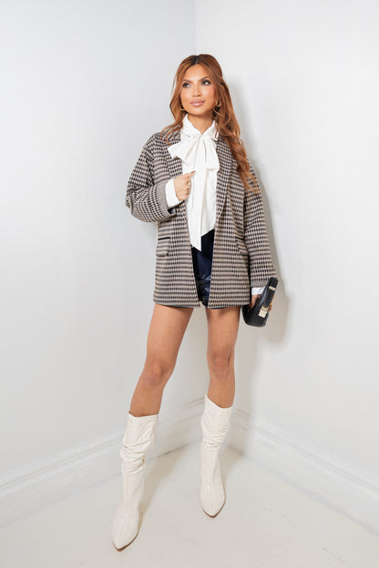 Lysse Colleen Metallic Relaxed Blazer