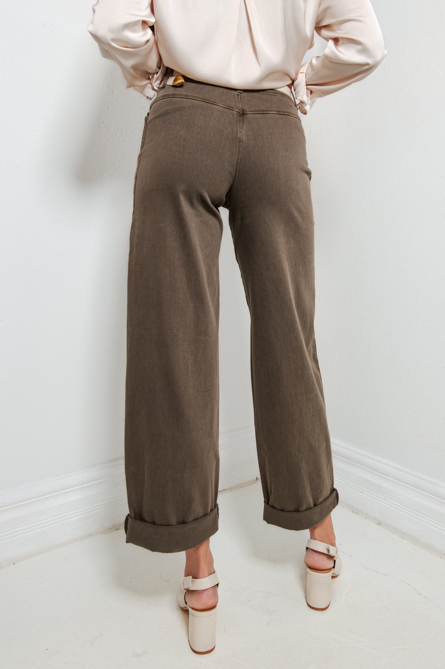 Lysse Penelope Curved Cuffed Denim Jeans