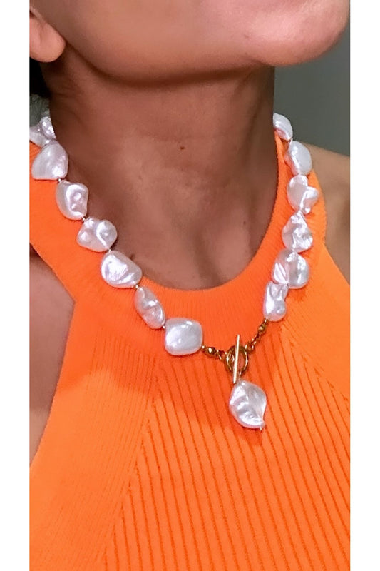 Chunky Pearl Necklace