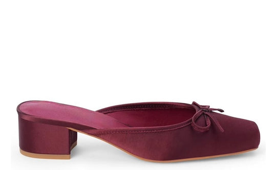 GENEVA Block Heeled Mule