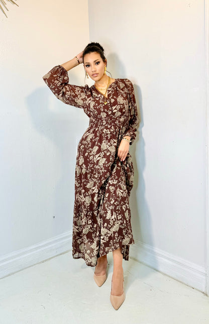 Letters To Autumn Tiered Maxi Dress