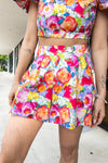 Garden Party High Waist Shorts-Shorts-KCoutureBoutique, women's boutique in Bossier City, Louisiana