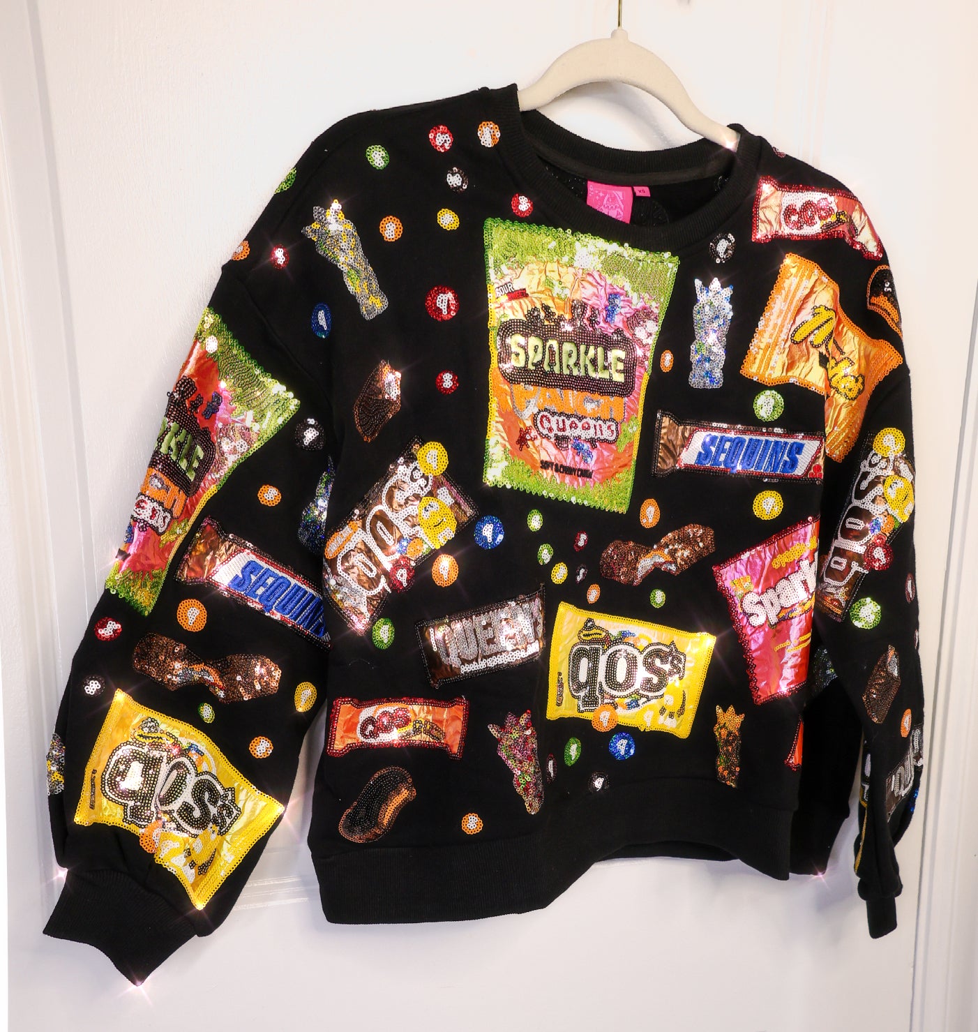 Queen Of Sparkles Sugar Rush Candy Sweatshirt