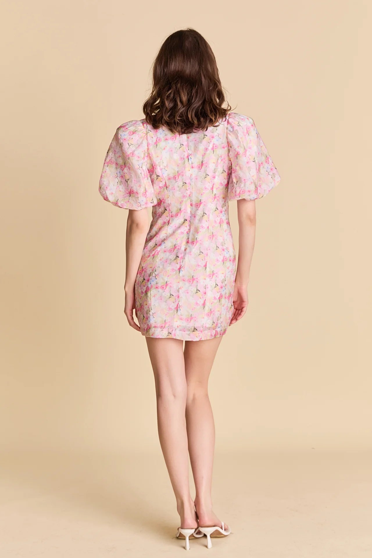 Blooms Belle Puff Sleeve Dress