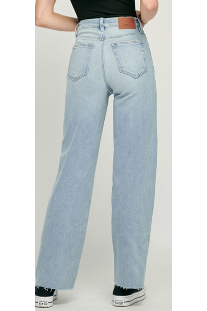 Hidden Logan Classic Stretch Dad Jeans-Apparel & Accessories-KCoutureBoutique, women's boutique in Bossier City, Louisiana