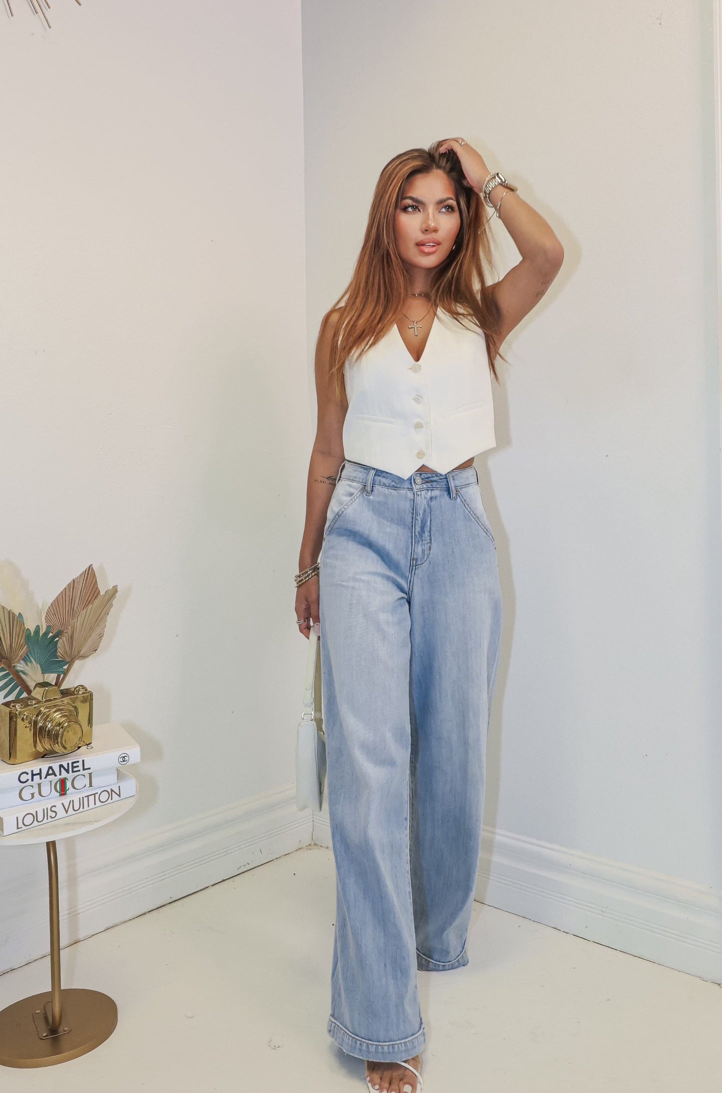 Hidden Nori Wide-Leg Jeans