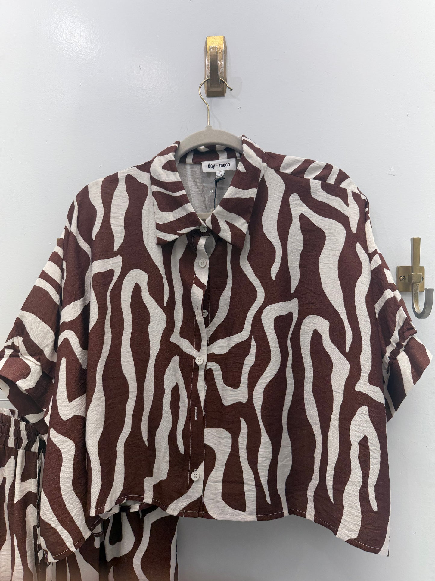 Untamed Button Up Top