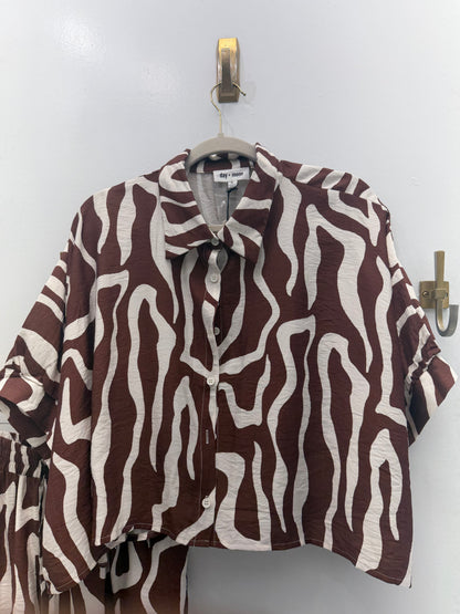 Untamed Button Up Top