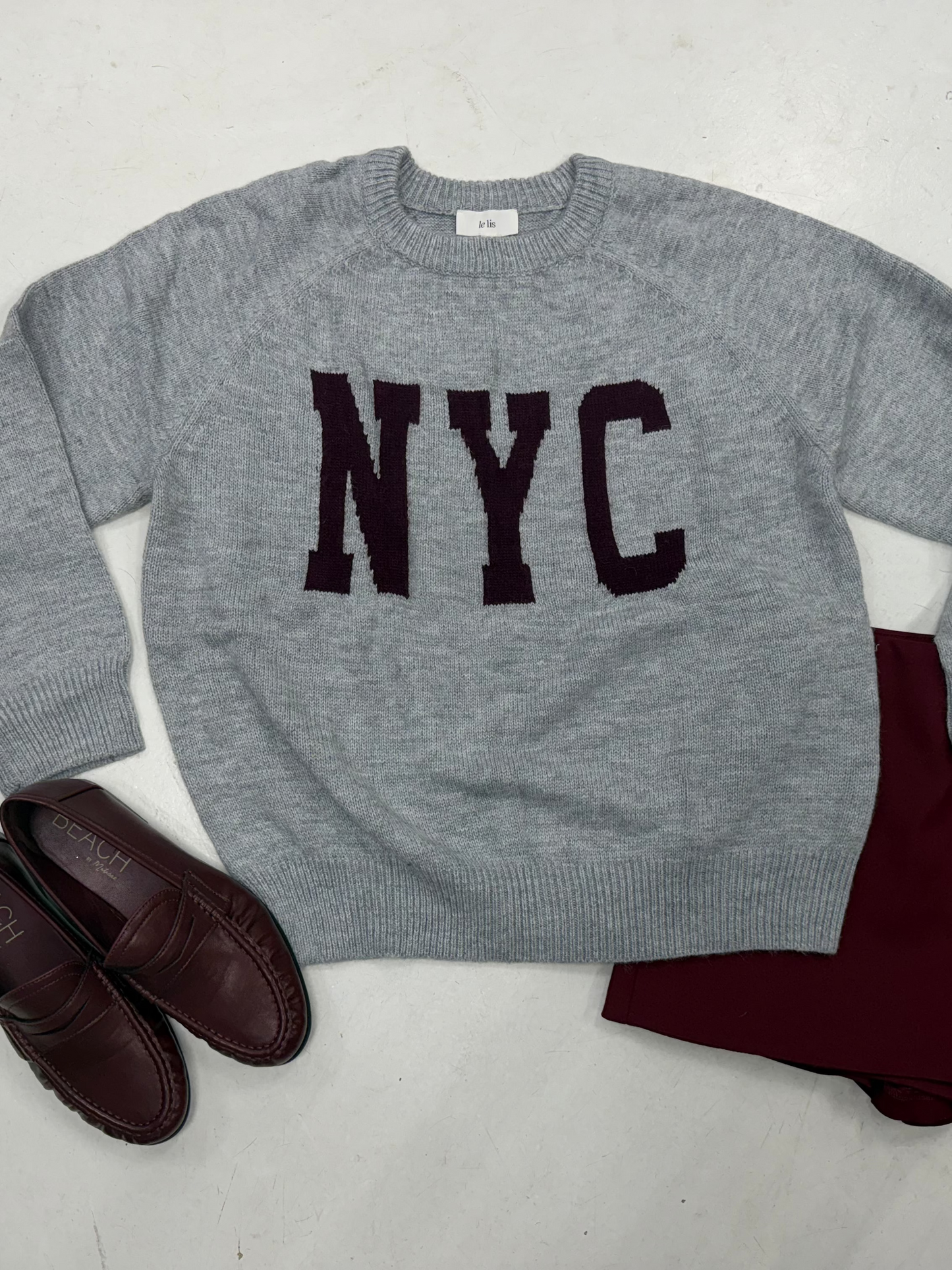 NYC Weekend Crewneck Sweater