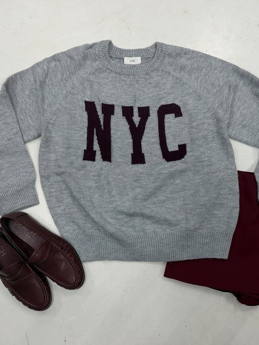 NYC Weekend Crewneck Sweater