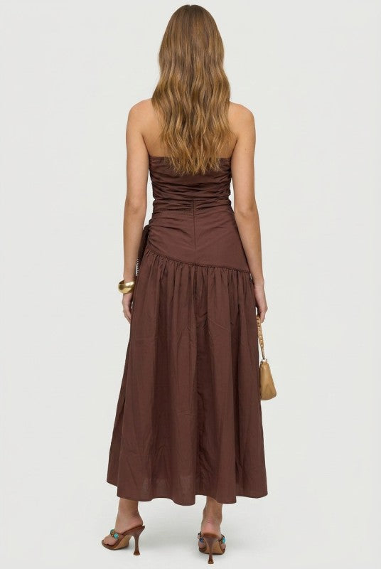 Brunch Date Cotton Midi Dress