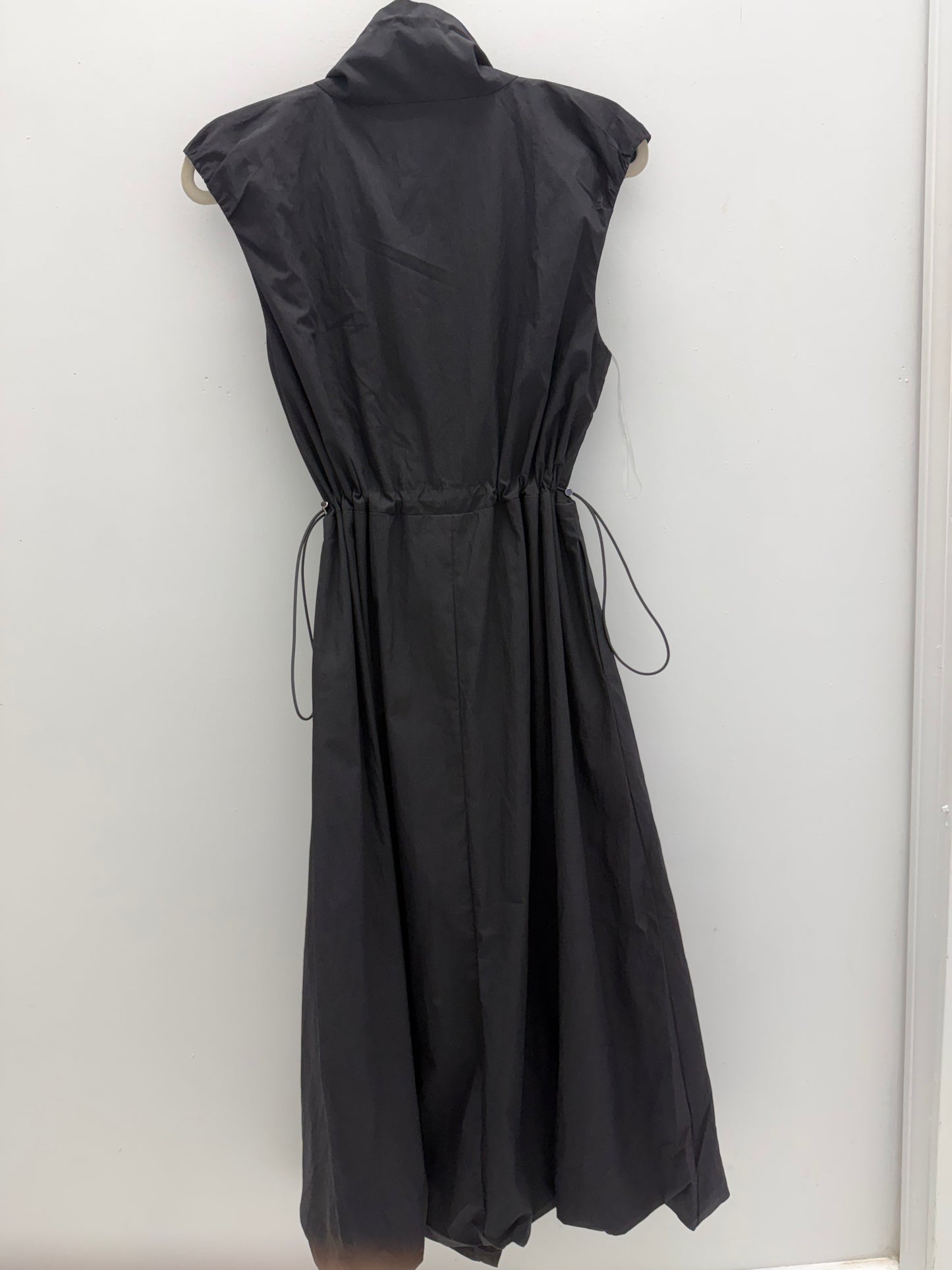 City Stroll Drawstring Midi Dress