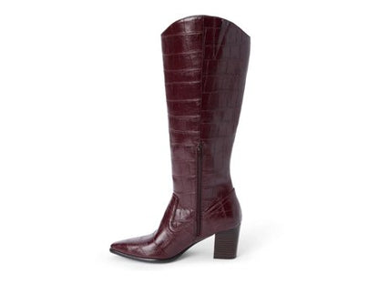 After Hours Croc Knee-High Boots