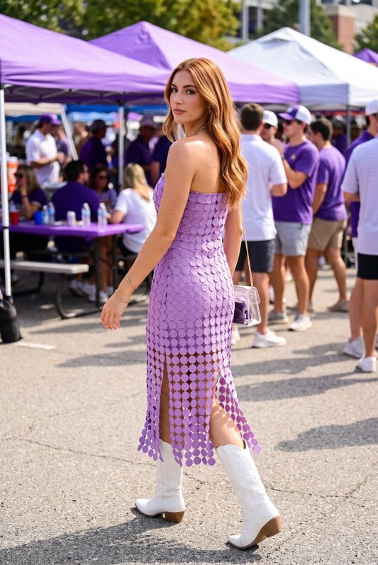 Marbella Muse Fringe Dress