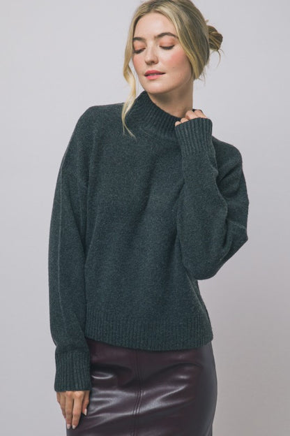 Cozy Luxe Mock Neck Sweater