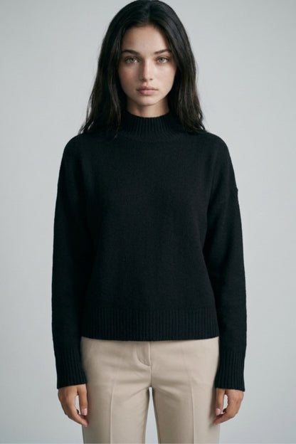 Cozy Luxe Mock Neck Sweater
