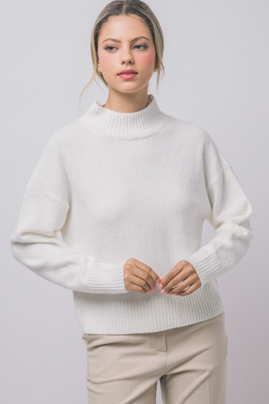 Cozy Luxe Mock Neck Sweater