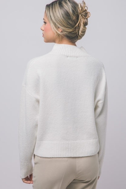 Cozy Luxe Mock Neck Sweater