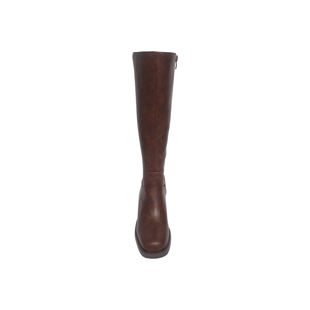 Charlotte Cognac Knee-High Boot