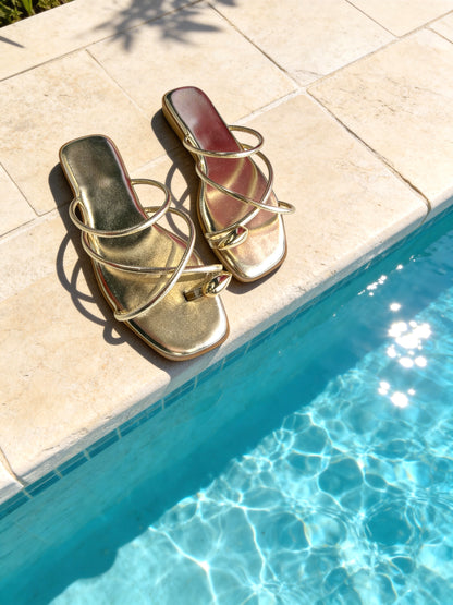 Golden Getaway Sandals