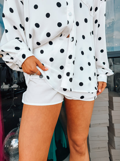 Pretty Little Polka Skort