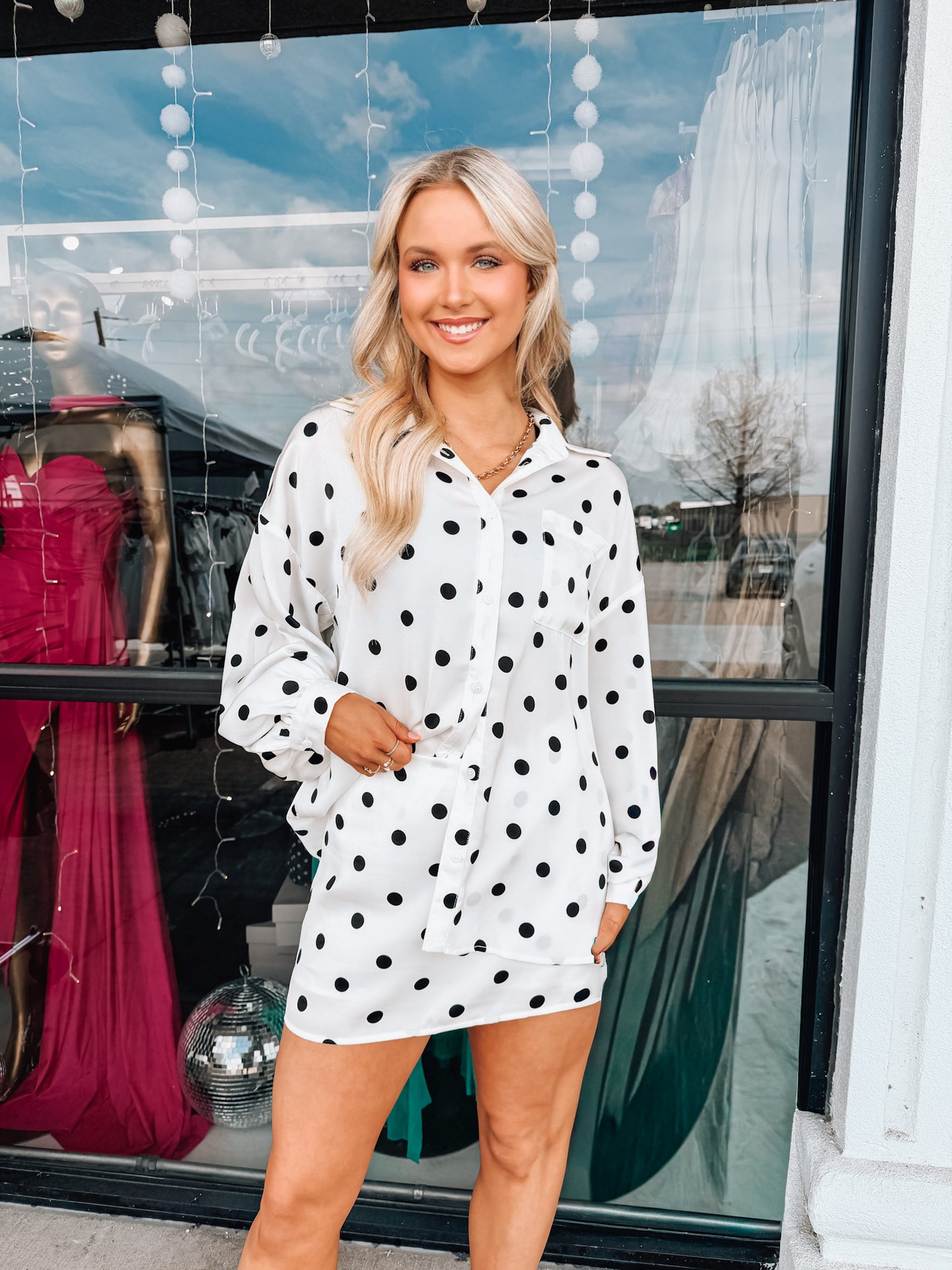 Pretty Little Polka Skort