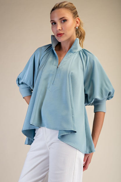 Timeless Charm Puff Sleeve Top