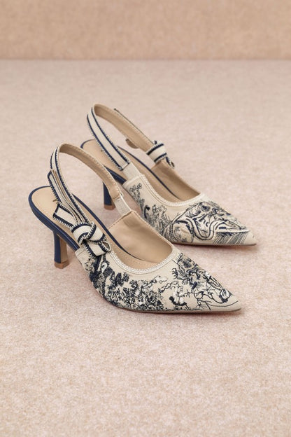 Solana Slingback Heel