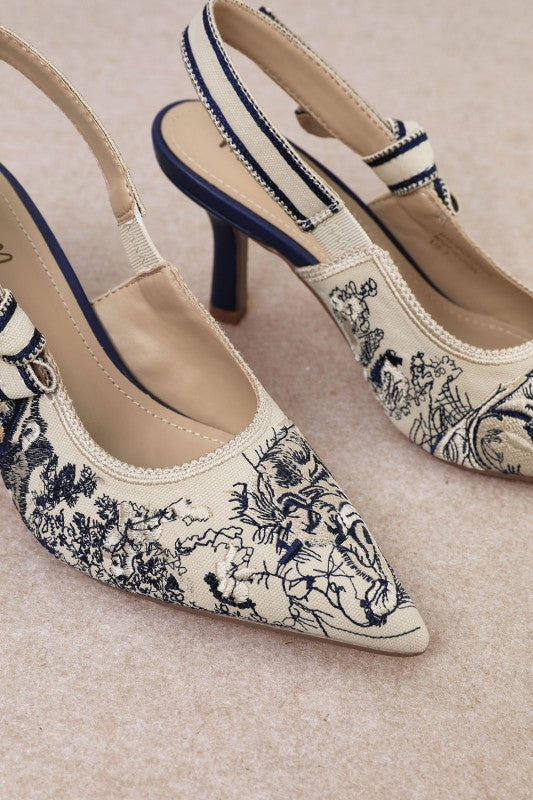 Solana Slingback Heel