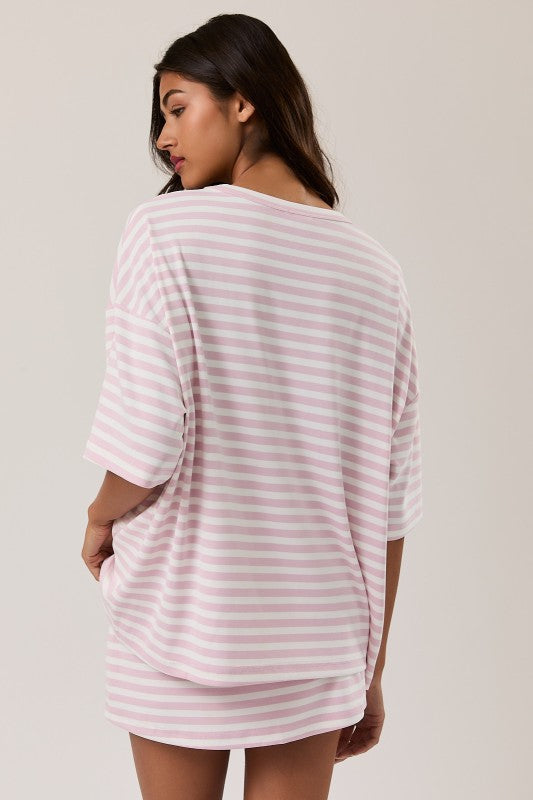 Easy Days Stripe Top