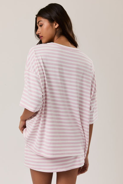 Easy Days Stripe Top