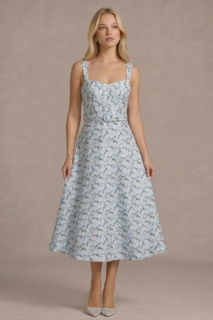 Whispering Garden Midi Dress