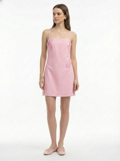 Blush Petal Mini Dress