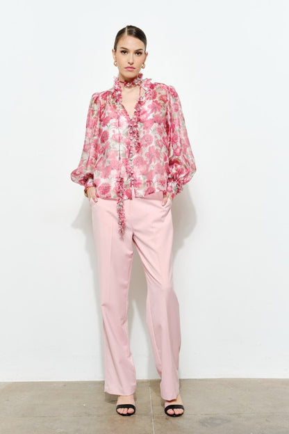 Pink Petal Romance Blouse