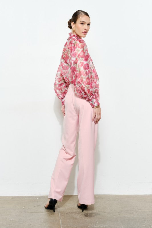 Pink Petal Romance Blouse