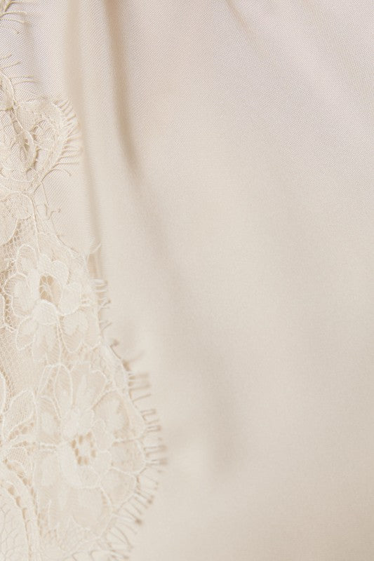 Soft Elegance Lace Mini Dress