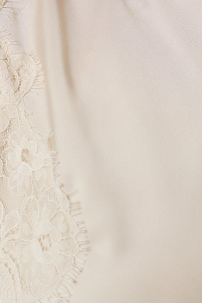 Soft Elegance Lace Mini Dress