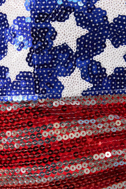 Stars & Sparkle USA Sequin Skort