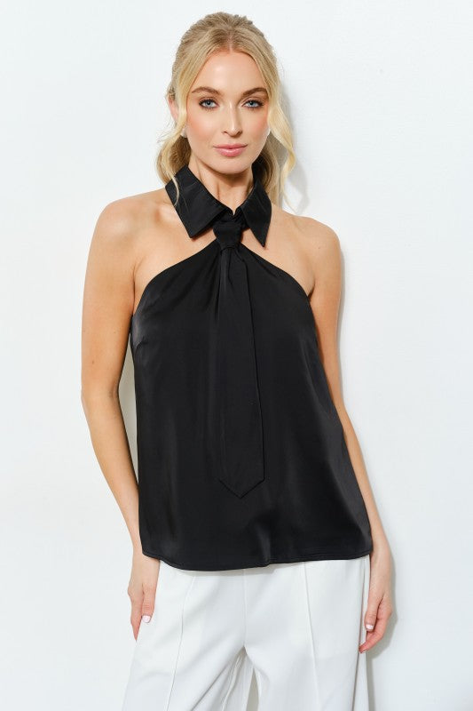 Tie Affair Halter Blouse