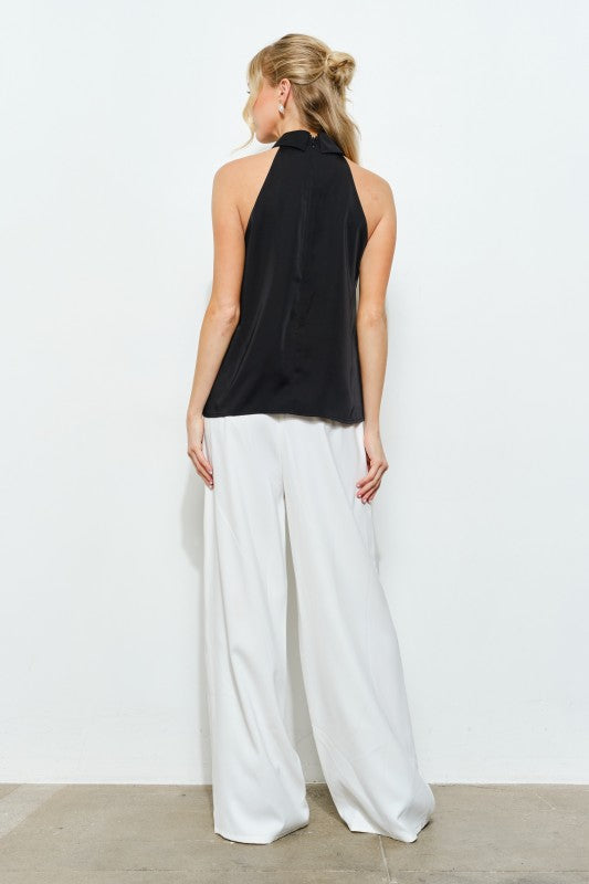 Tie Affair Halter Blouse