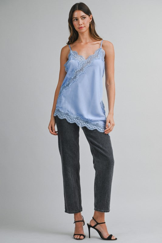 Midnight Muse Lace Cami