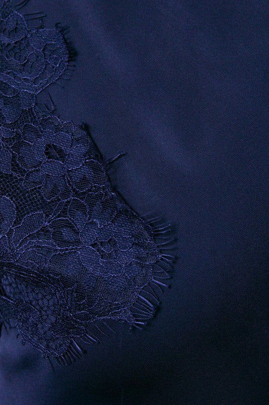 Soft Elegance Lace Mini Dress