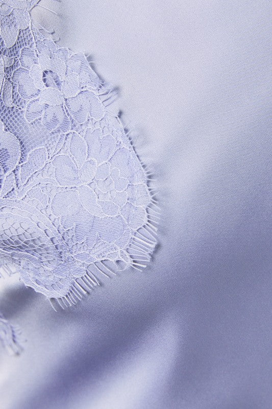 Soft Elegance Lace Mini Dress
