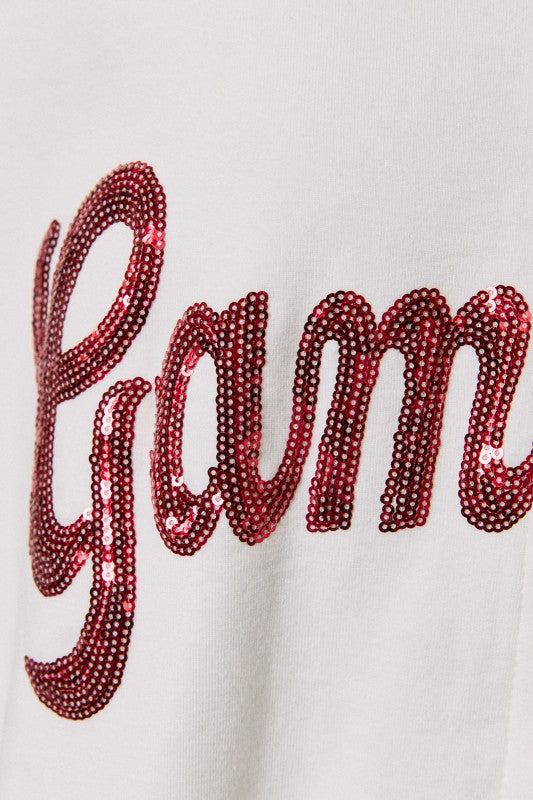 Game Day Glam Jersey Top