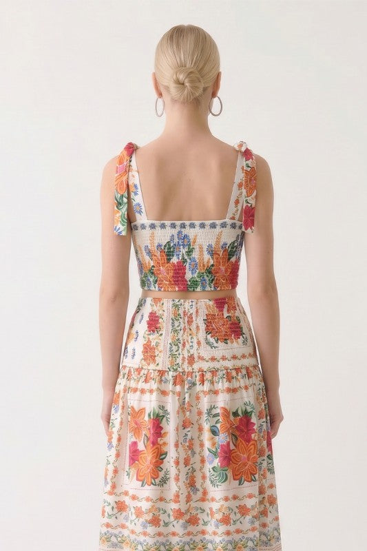 Garden Escape Tie Strap Top