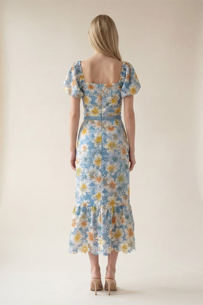 Bluebell Garden Midi Dress