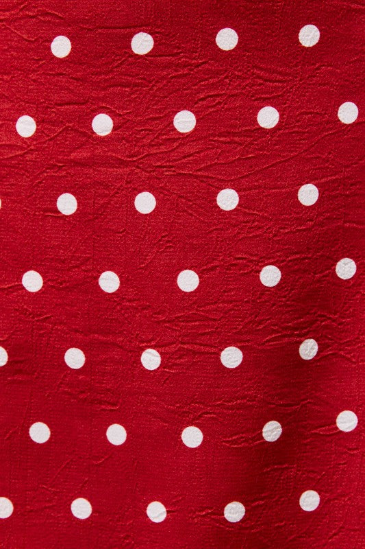 Dotty in Polka Dot Halter Top