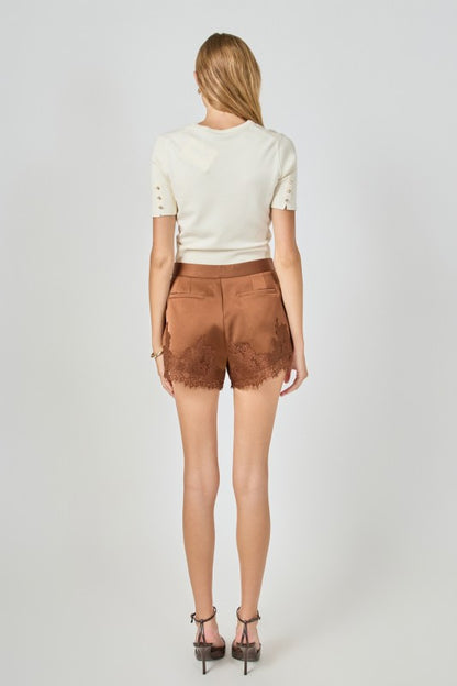 Hamptons Lace Shorts